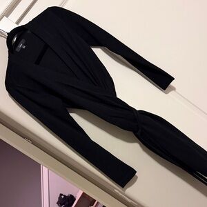 Elegant Black wrap dress